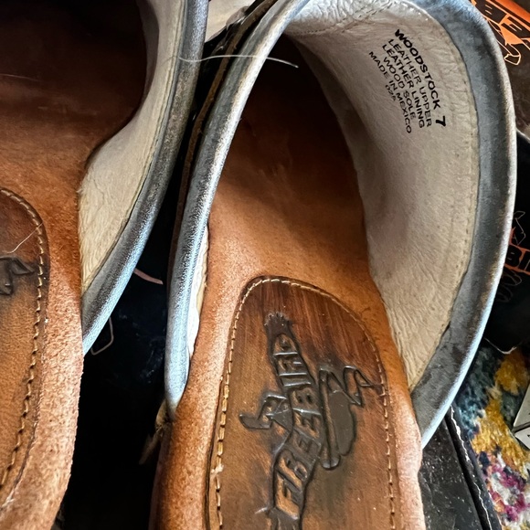 Freebird Woodstock clogs in Ice Multi size 7 - Picture 4 of 6